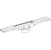 cleanline Shower channel geberit 1100mm brushed steel cl80