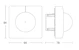 steinel Rörelsevakt is3180 sq knx 180 ip54 ta vi