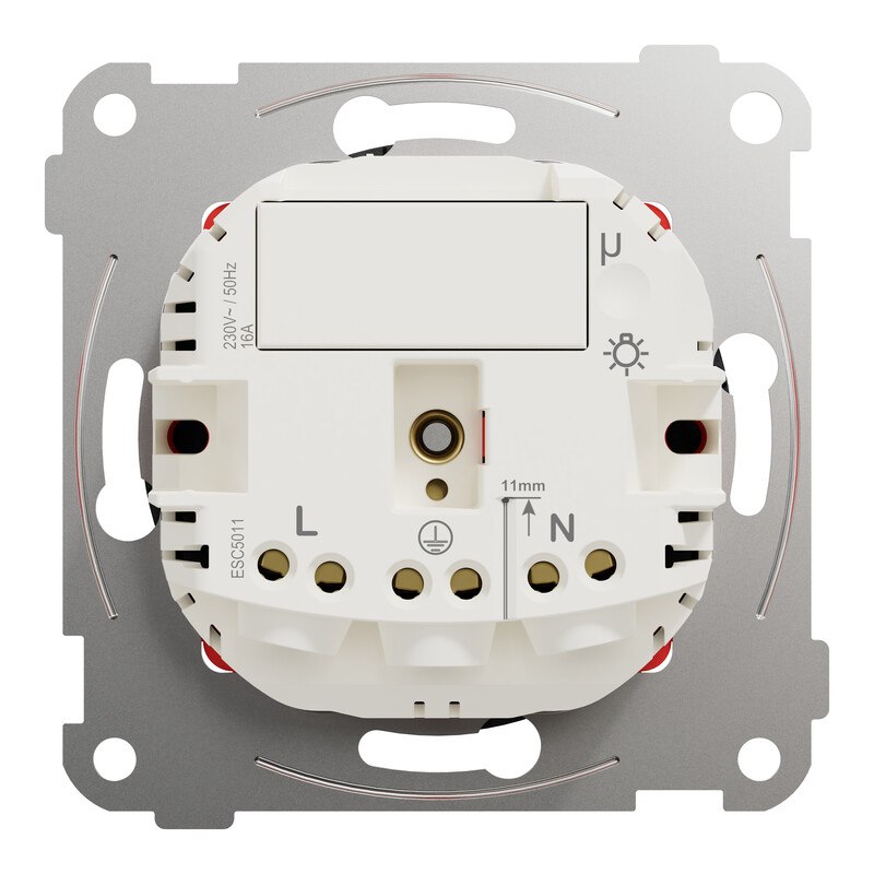 schneider electric Elko one enkel stikk med timer sort