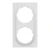 schneider electric Elko one ramme 2-hull renhvit