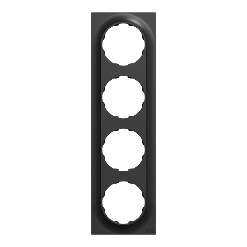 schneider electric Elko one ramme 4-hull sort