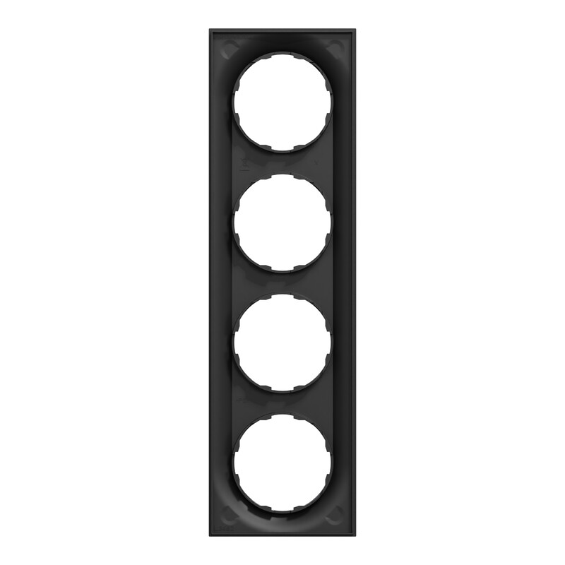 schneider electric Elko one ramme 4-hull sort