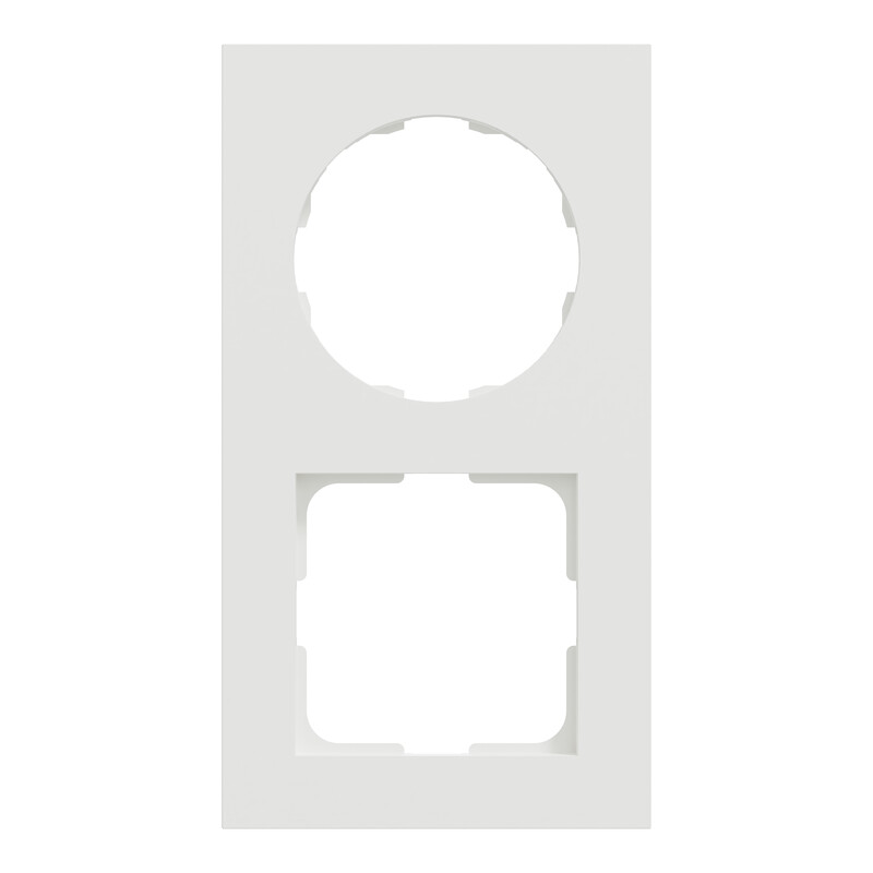 schneider electric Elko one universal ramme 2-hull renhvit