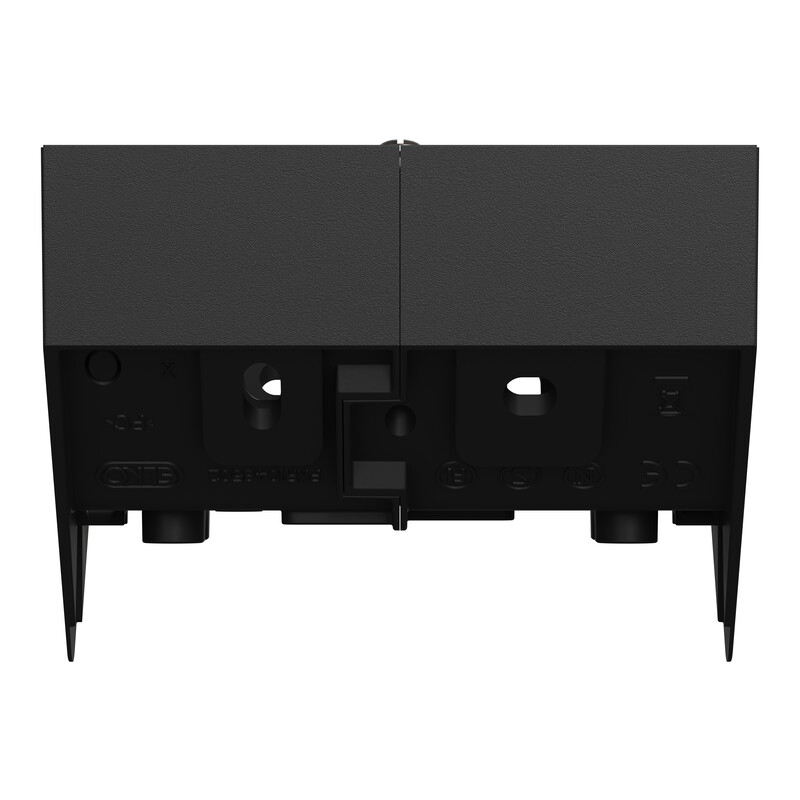 schneider electric Elko one hjørnekappe 1-hull sort