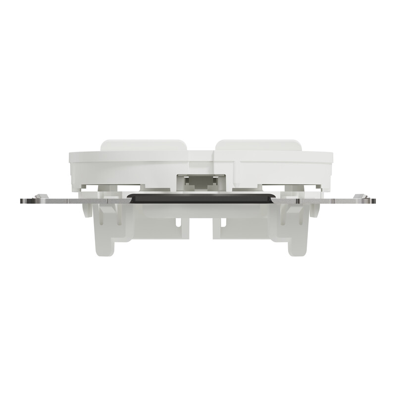 schneider electric Elko one sentralplate rett, universal 2x keystone rh