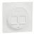 schneider electric Elko one sentralplate rett, universal 2x keystone rh