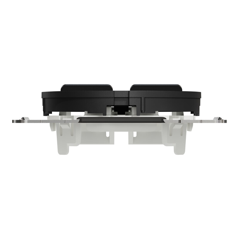 schneider electric Elko one sentralplate rett, universal 2x keystone so