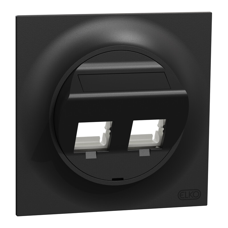 schneider electric Elko one sentralplate skrå, universal 2x keystone so