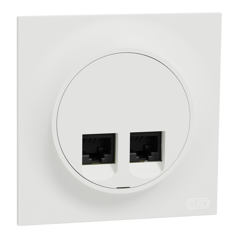 schneider electric Elko one modularuttak 2x8 kat 6 utp lsa termine rh