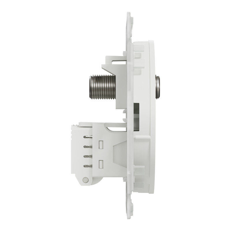schneider electric Tele outlet elko one mod. outlet 2xutp c6 1x f/f