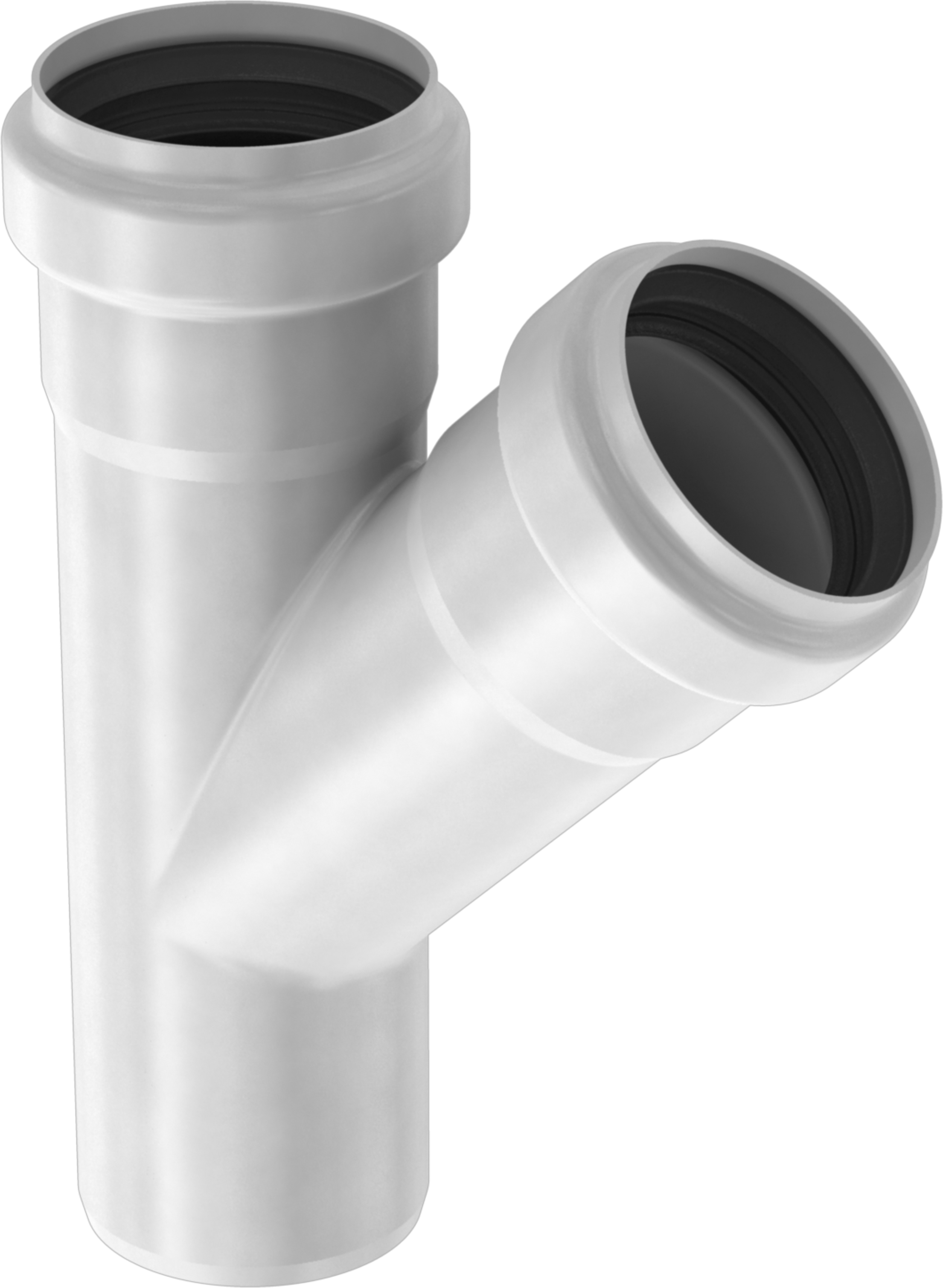 PIPE ACO 250 BRANCH SINGLE 45° EPDM