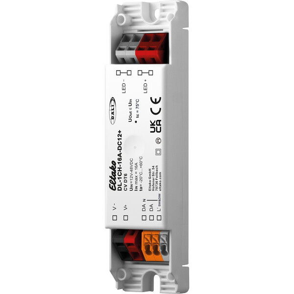 DALI LED DIMMER DL-1CH-16A-DC12+