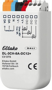 DALI LED DIMMER DL-3CH-8A-DC12+