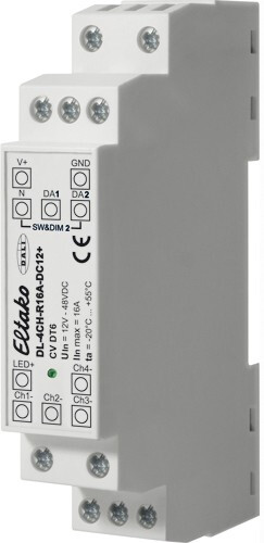 VALONSÄÄDIN ELTAKO DALI LED.4-KANAV.16A.DT6.DIN