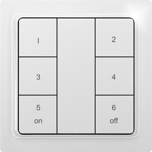 TRÅDLÖS TRYCKKNAPP ENOCEAN F6T55EB-KEYPAD-WG