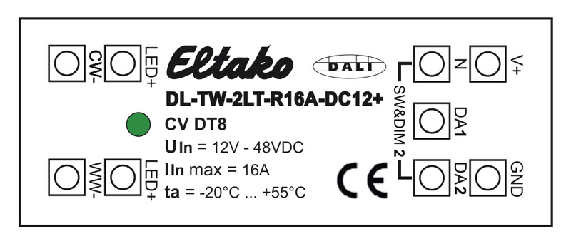 eltako Valonsäädin eltako dali led.tw.16a.din