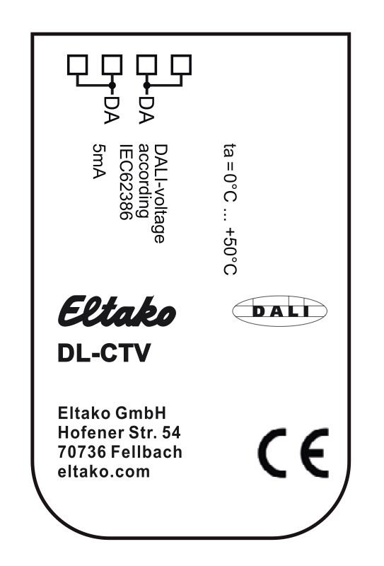 eltako Dali-usb interface dl-usb mini
