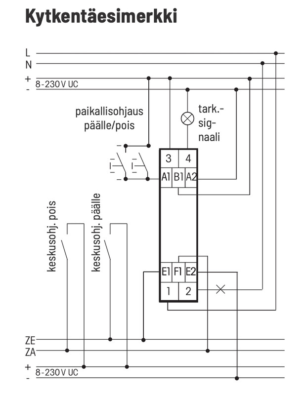 eltako Electronic impulse switch es12z-110-uc