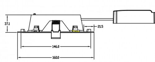 m-light Alasvalo dense 9-15w