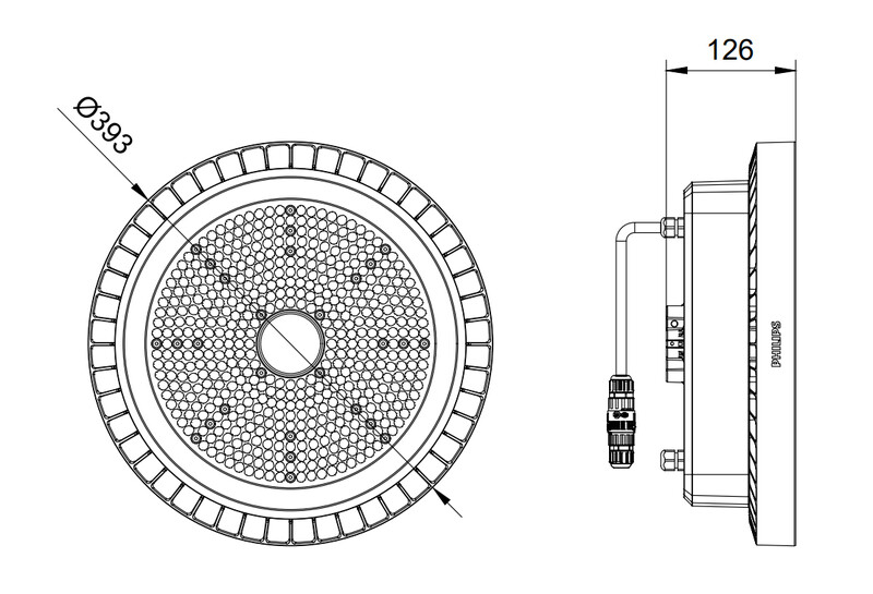 philips Syväsäteilijä coreline highbay 25000lm 865 dali ip65 wb