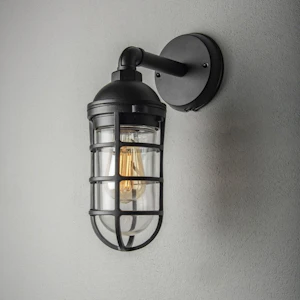 konstsmide Wall luminaire olbia ip44 e27 gc bl