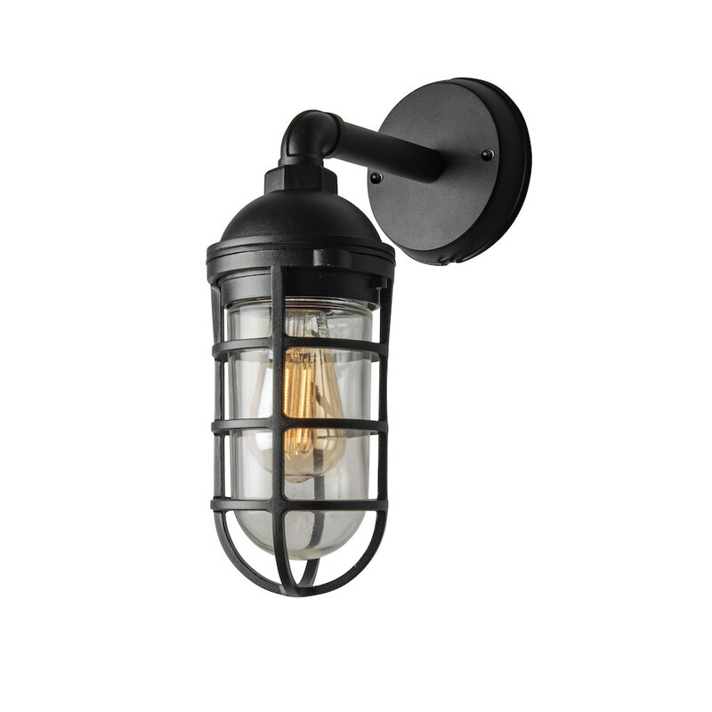 konstsmide Wall luminaire olbia ip44 e27 gc bl