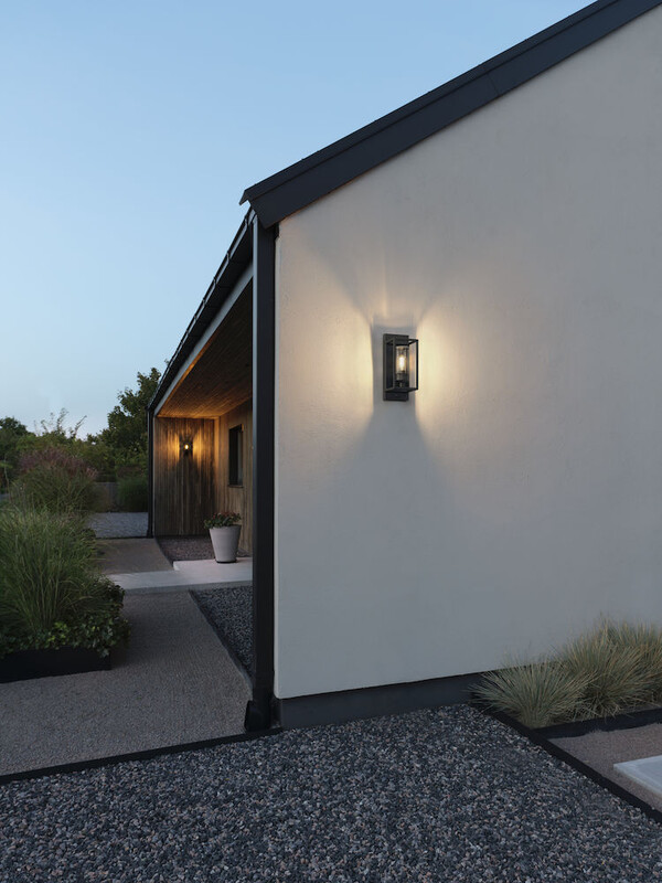 konstsmide Wall luminaire trani ip44 e27 gc bl