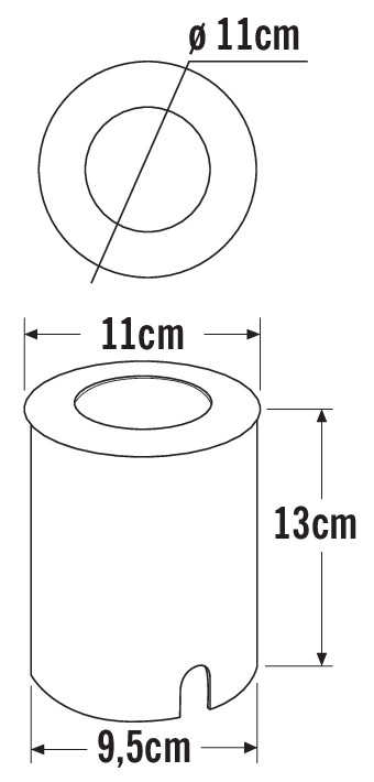 konstsmide In-ground luminaire 7996-310 ip65 5w st