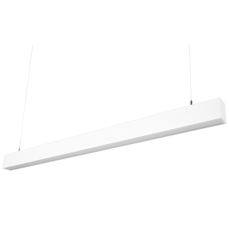 SURFACE MNT./SUSPEN. LUMINAIRE OTAO LINEAR 1,2m 3/4K OP WH