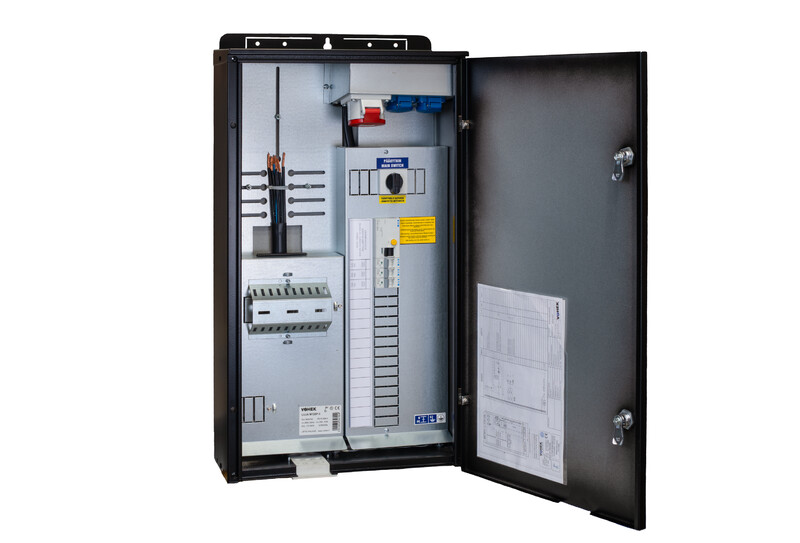 MÄTCENTRAL FE LUJA M250P.6 50A IP34 RAL7024