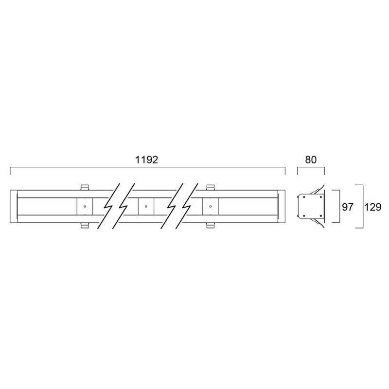 sylvania Mekaniska tillbehör otao linear recessed frame wh