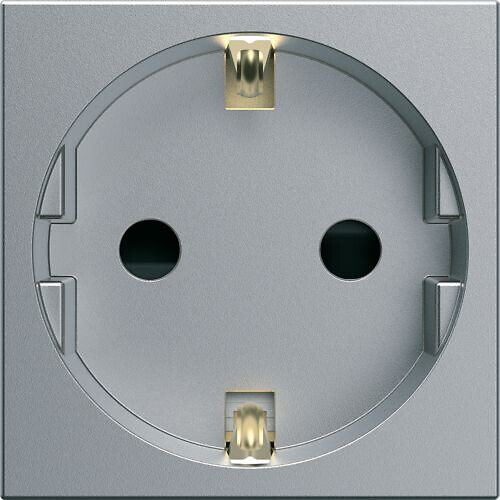 hager Trunking socket outlet gallery wxf160 1s/16a/250v 2m qc alu
