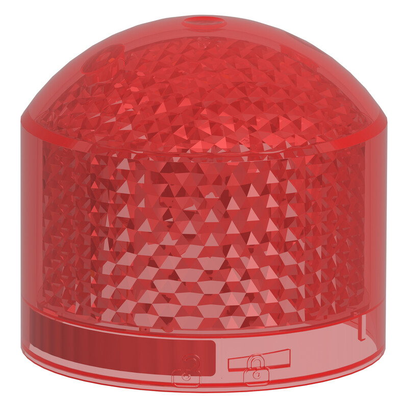 schneider electric Signal light harmony beacon steady red colored lens