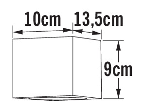 konstsmide Väggarmatur modena 7341-250 ip44 g9 vi