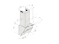 savo Cooker hood savo dch-m7006-b 55cm white