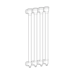 nibe Heatpump accessory nibe fms 25 installation kit f13x5