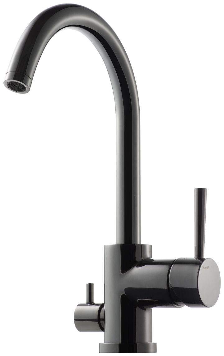 KITCHEN MIXER TAPWELL EVO184 BLACK CHROME