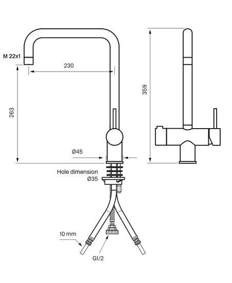 tapwell Koksblandare tapwell sk984 chrome