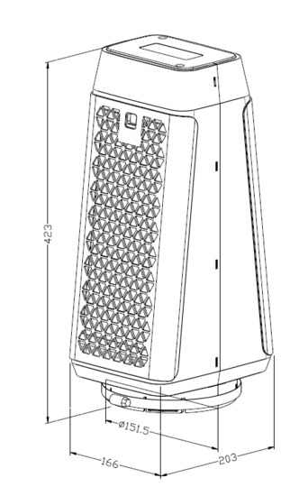 thermex Carbon filter thermex universal for kitchen hoods