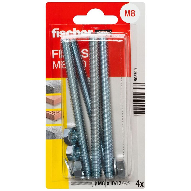 fischer Injectio thread anchor fischer fis gs m8x110 k nv zn