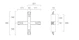 sylvania Electrical accessory otao linear x-kulma 3/4k op bl