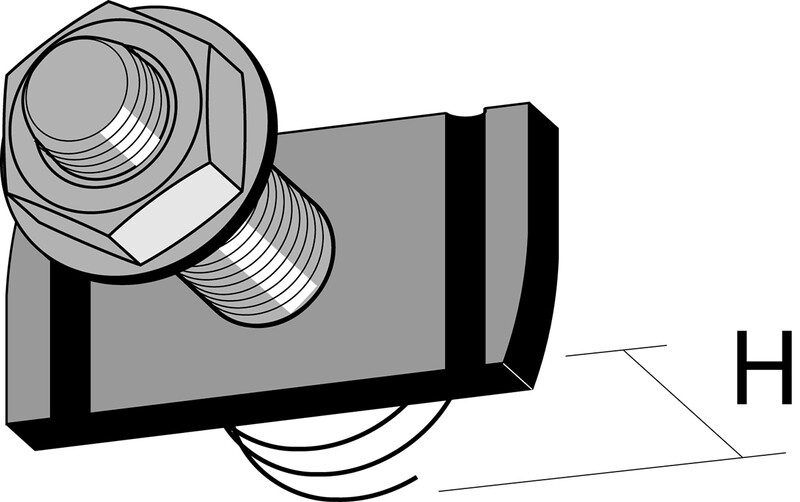mp bolagen Spring nut with bolt m10x35 mp-076z