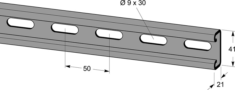 mp bolagen Ankarskena 21x41 mm mp-026z