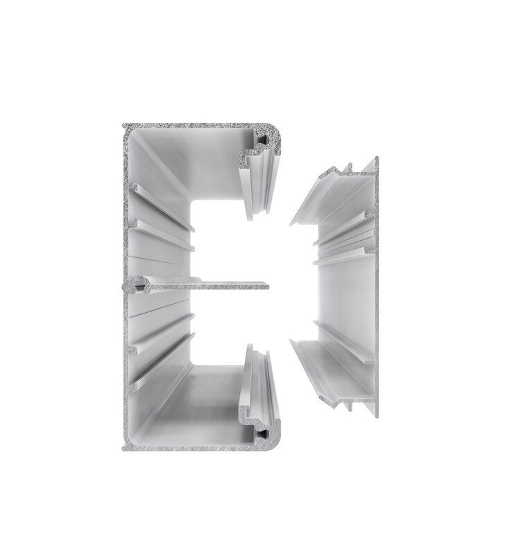 mp bolagen Asennuskanava mp bolagen tba10-3 al 100x49x3000mm va