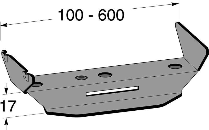 mp bolagen Keskikannake mp bolagen mp-556s 300mm levyhyllyille