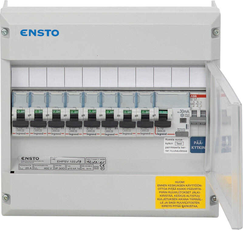 ensto Group centre surface/recess ehpsv 122.09 32a 3v autom.