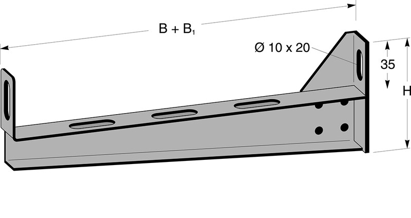 elis elektro Cantilever arm 600 mm