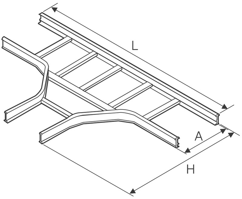 ensto T-piece 300mm nt430 systemal 4 300mm