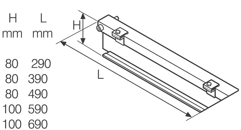 ensto Wall bracket 4 kn nsp42