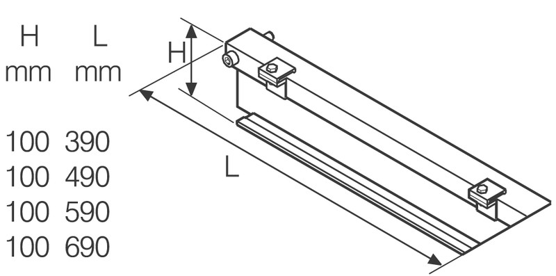 ensto Wall bracket 6 kn nsp63